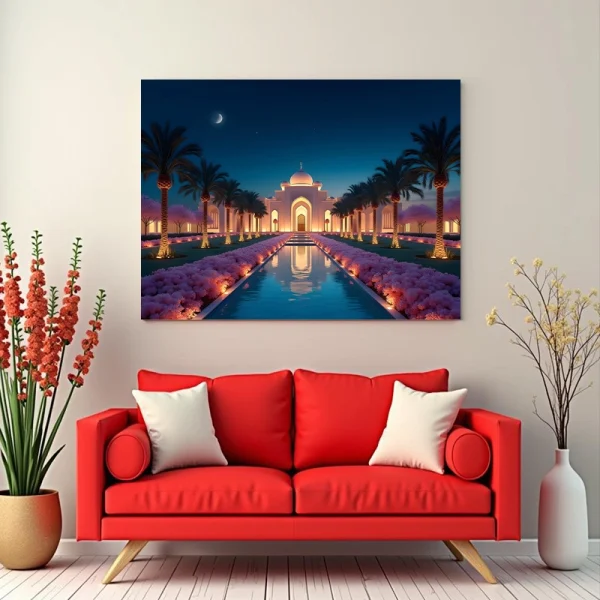 Tablou peisaj exotic