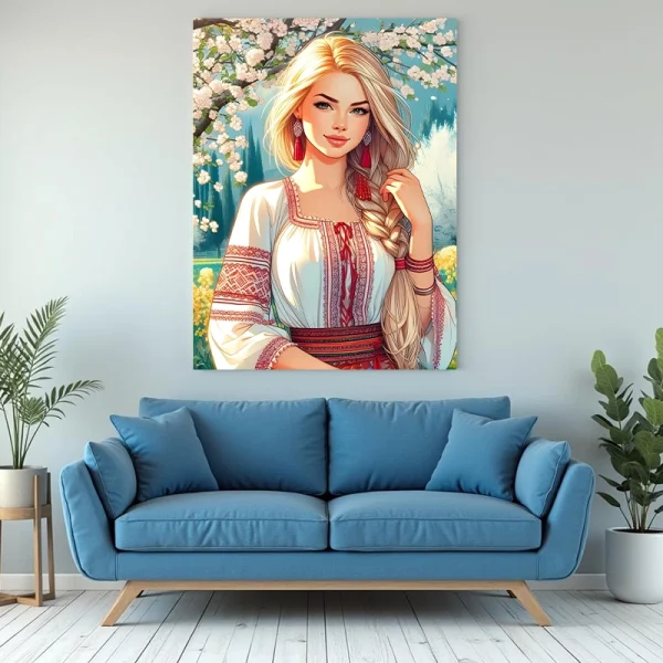 Tablou portret de romanc