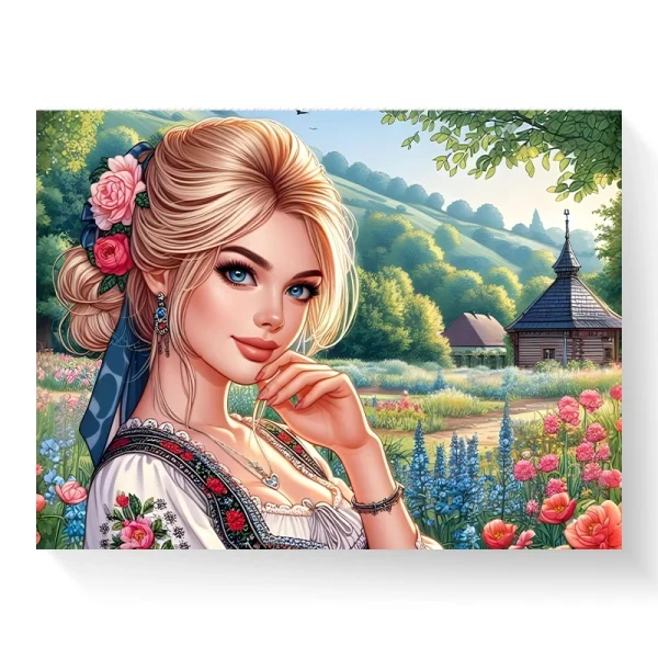 Tablou portret de romanc
