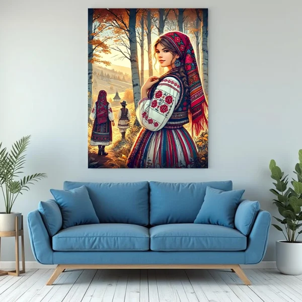 Tablou portret de romanc
