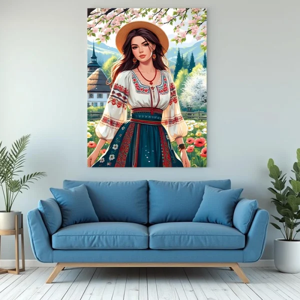 Tablou portret de romanc