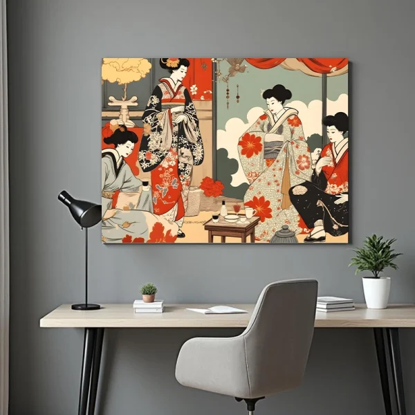 Tablou peisaj japonez
