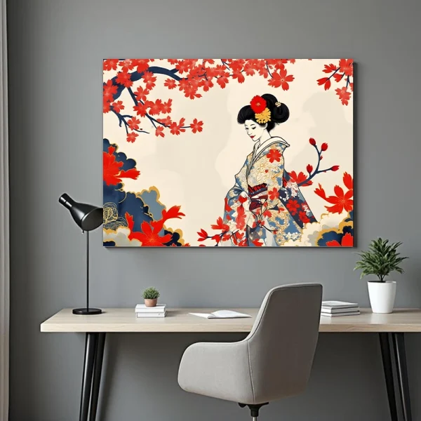 Tablou peisaj japonez