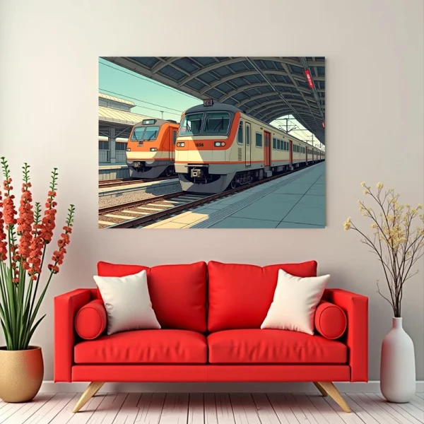 Tablou tren