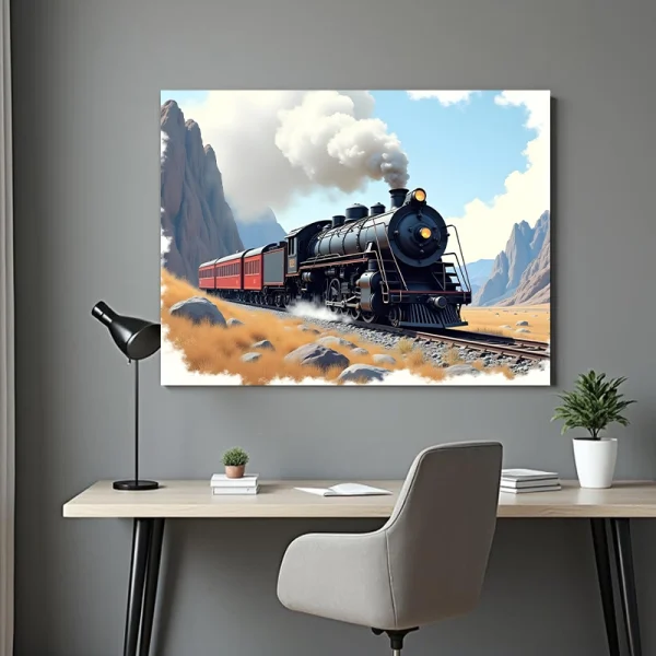Tablou tren