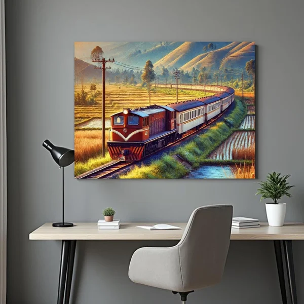 Tablou tren