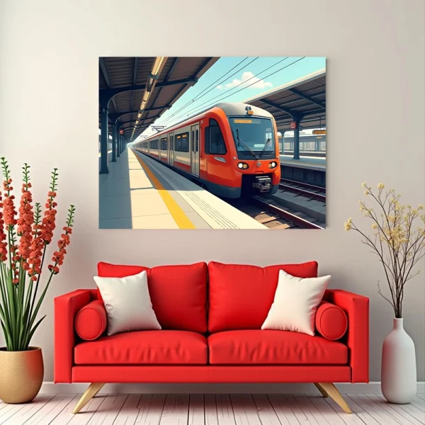 tabloiu canvas tren