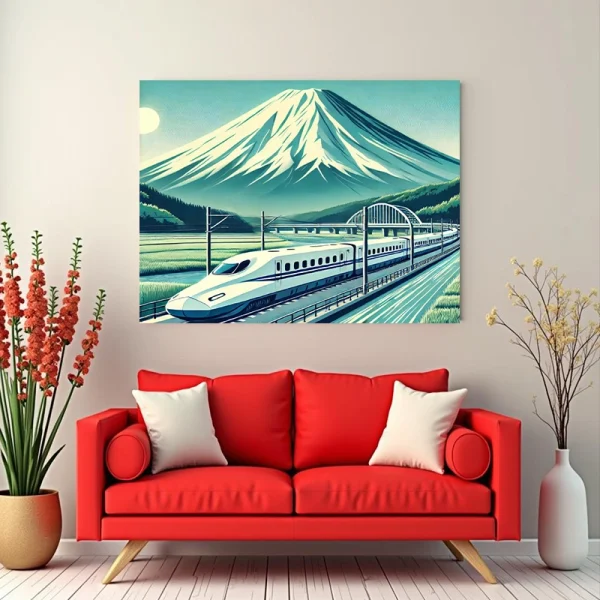 tabloiu canvas tren