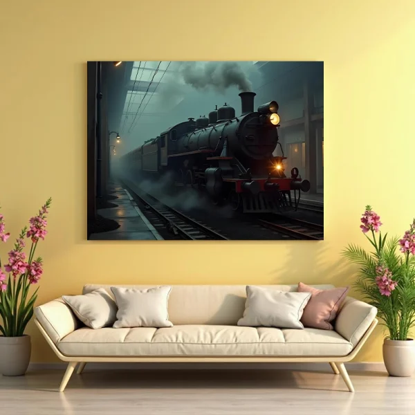 Tablou cu tren