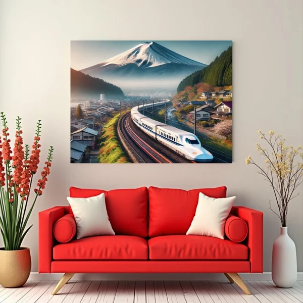 Tablou cu tren