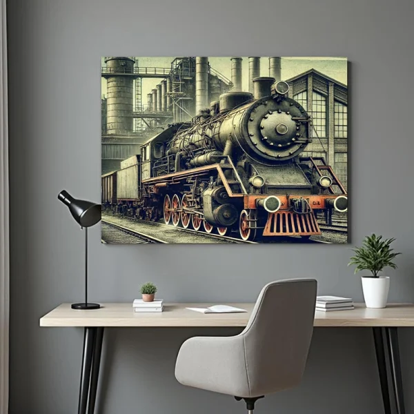 Tablou cu tren