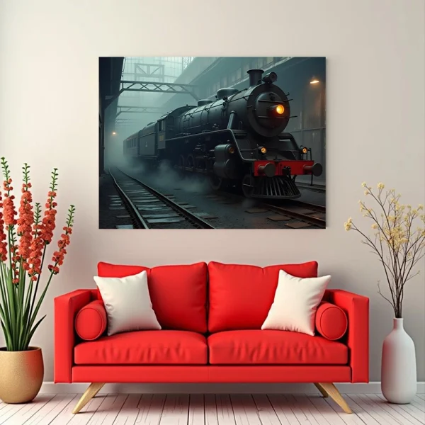 Tablou cu tren