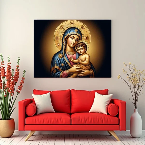 Icoana pe canvas