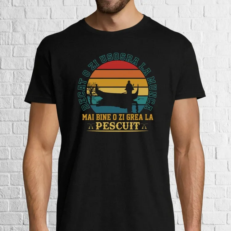 Tricou pescar