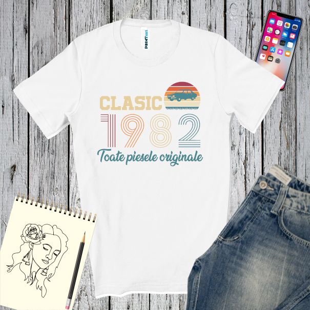 Tricou bărbat - Clasic 1982