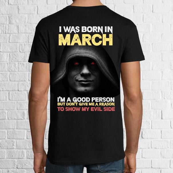 Tricou bărbat - Born in March