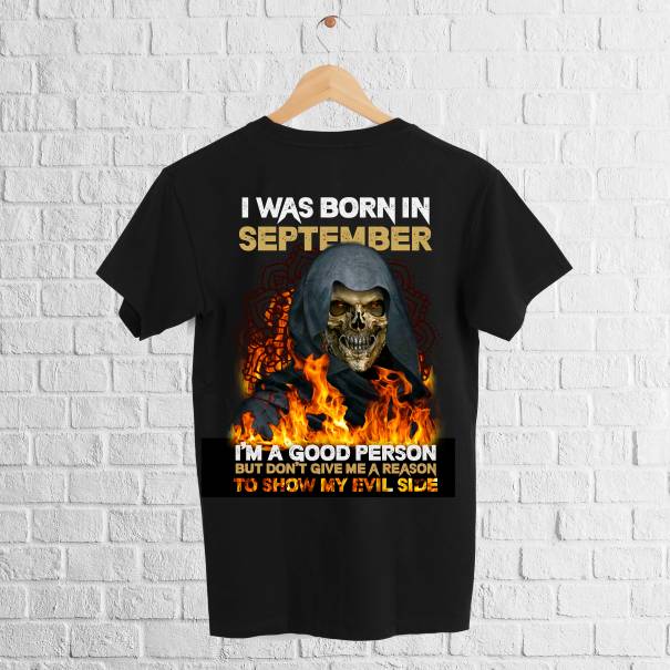 Tricou bărbat - Born in September - imagine 2