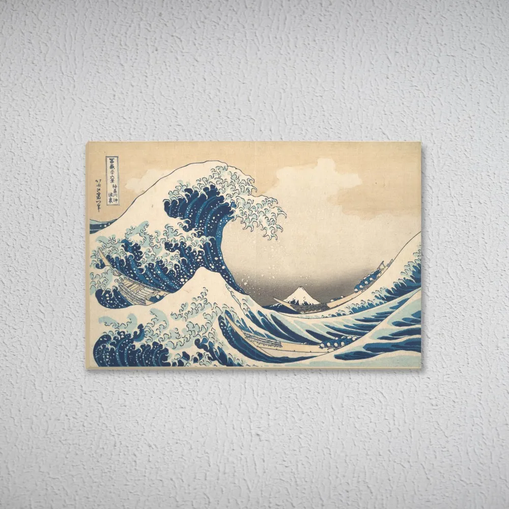 Tablou Marele val de la Kanagawa
