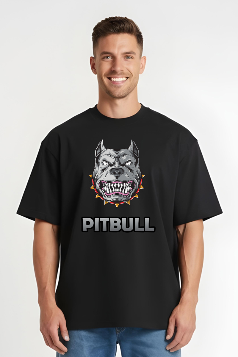 Tricou Oversize - Pittbul - imagine 4