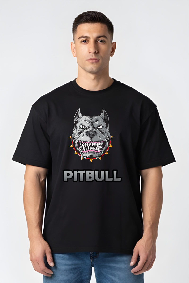 Tricou Oversize - Pittbul - imagine 5