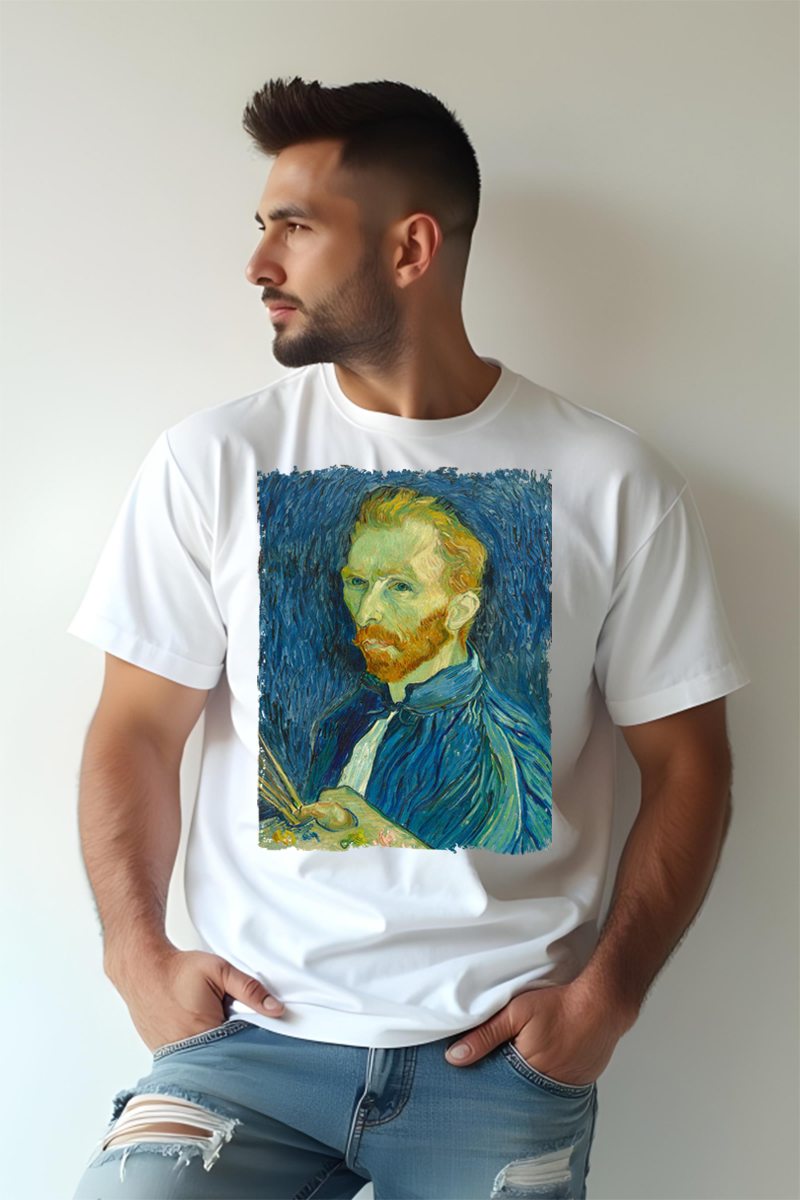 Tricou Oversize - Vincent Van Gogh - imagine 2
