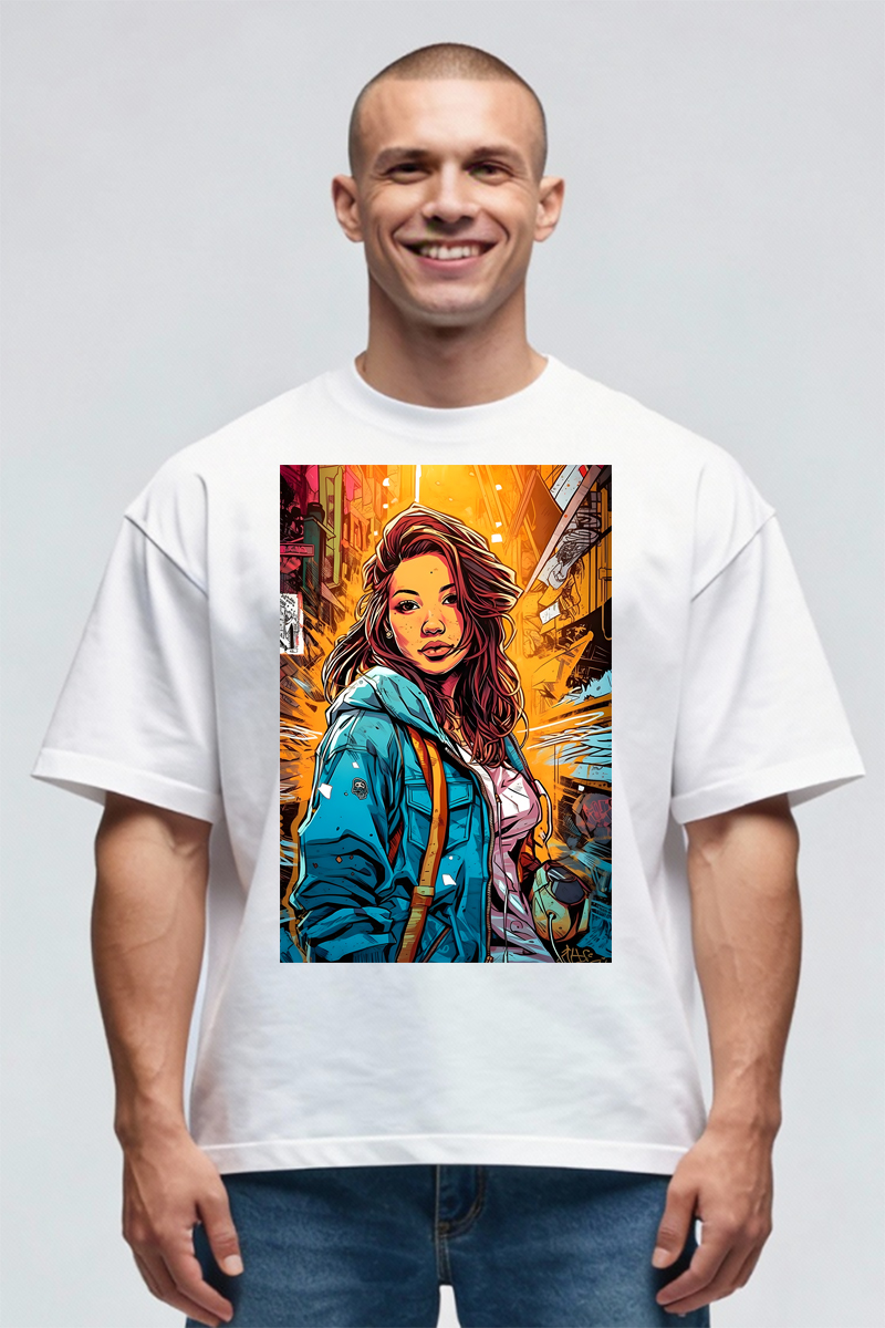 Tricou Oversize - Happy Easter From Romania - imagine 10