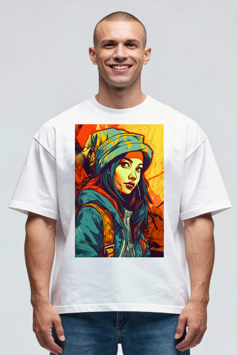 Tricou Oversize - Paște Fericit! - imagine 4