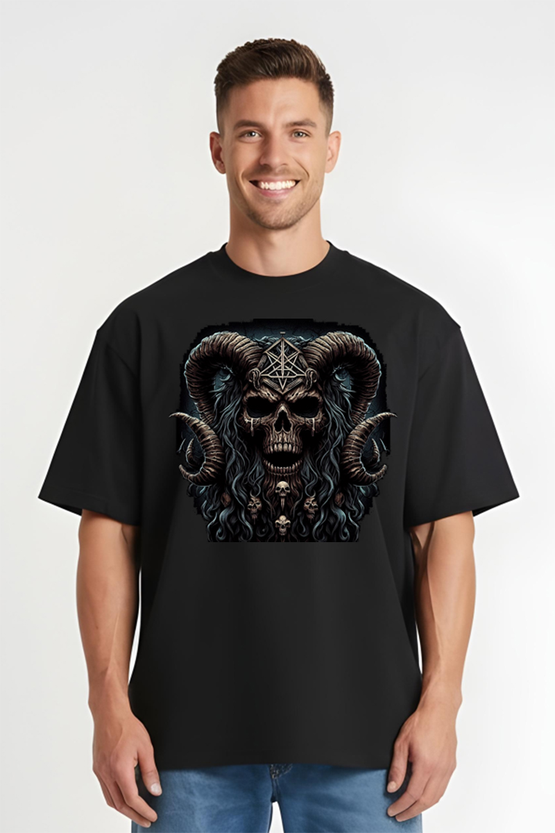 Tricou Oversize - Satan