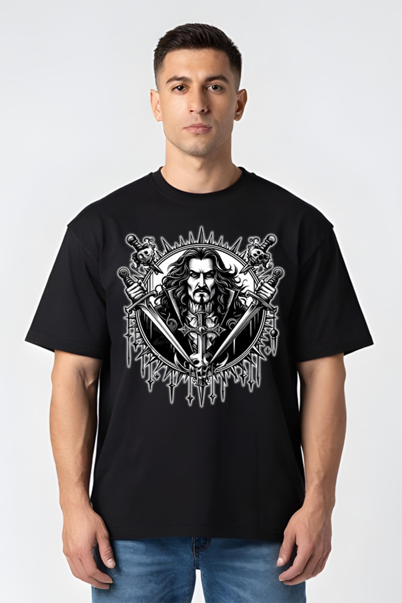 Tricou Oversize - Vlad Țepeș - imagine 5