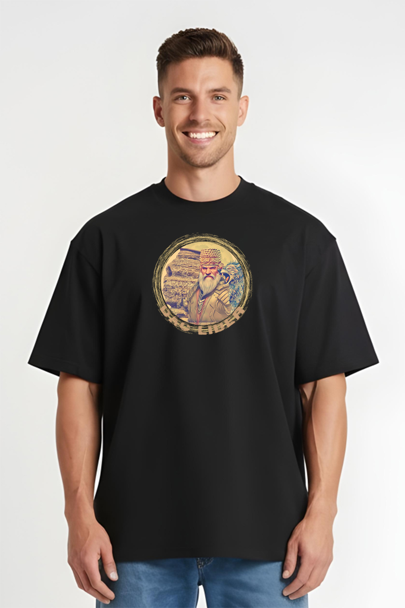 Tricou Oversize - Decebal Dac Liber - imagine 4