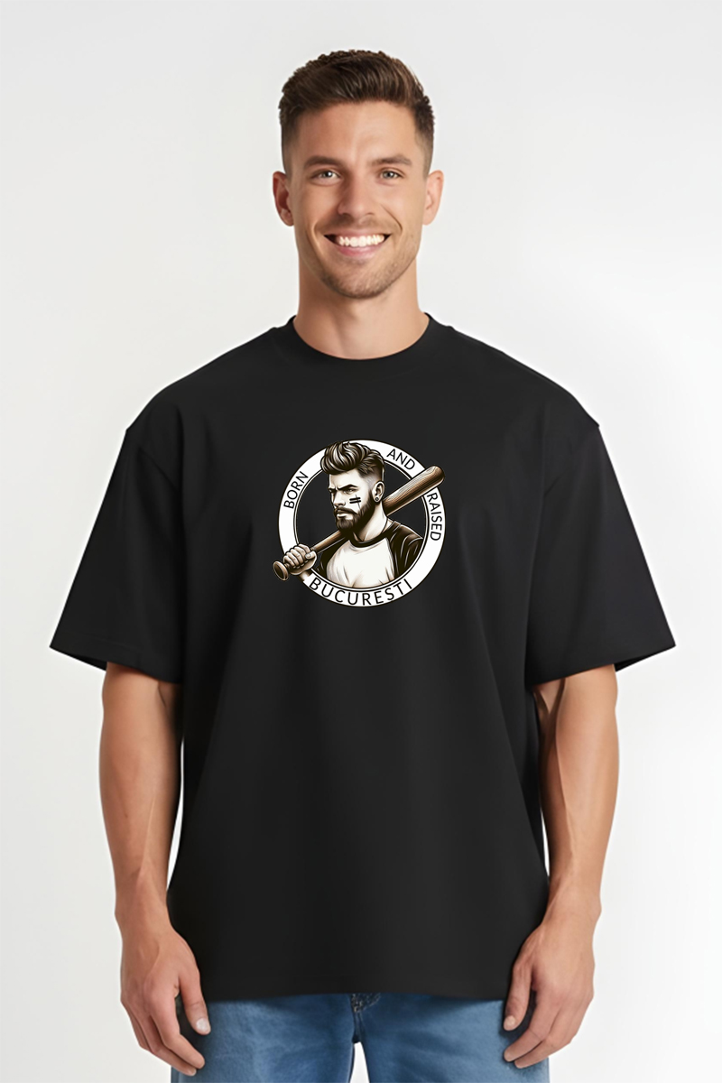 Tricou Oversize - Cocoș Plouat - imagine 13