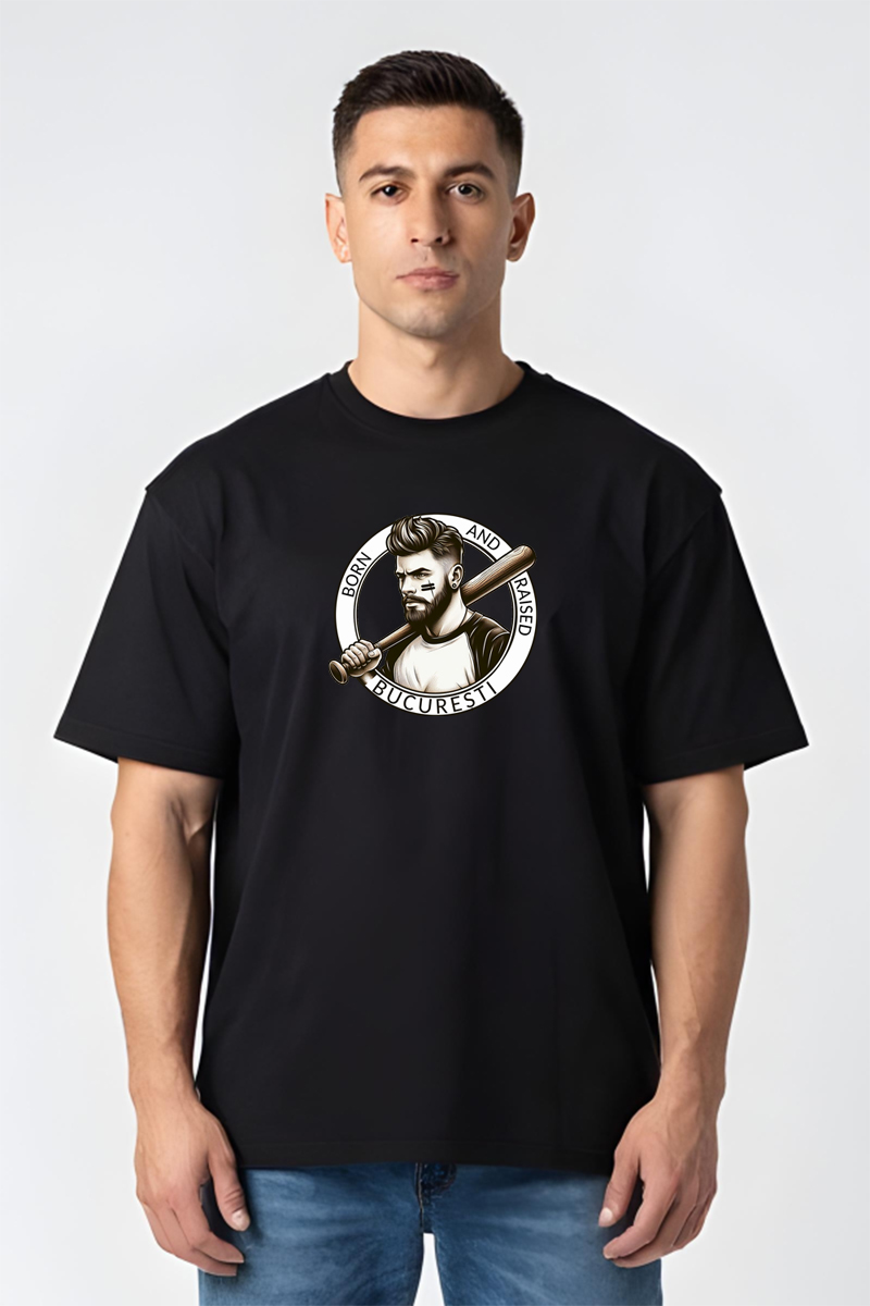 Tricou Oversize - Cocoș Plouat - imagine 14