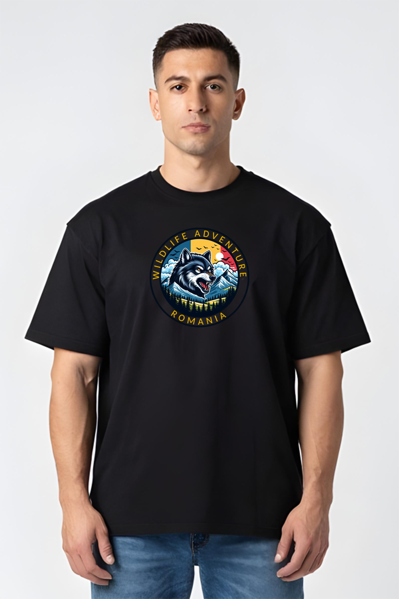Tricou Oversize - Munții Romaniei - imagine 8
