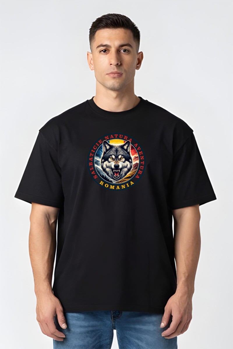 Tricou Oversize - Munții Romaniei - imagine 8