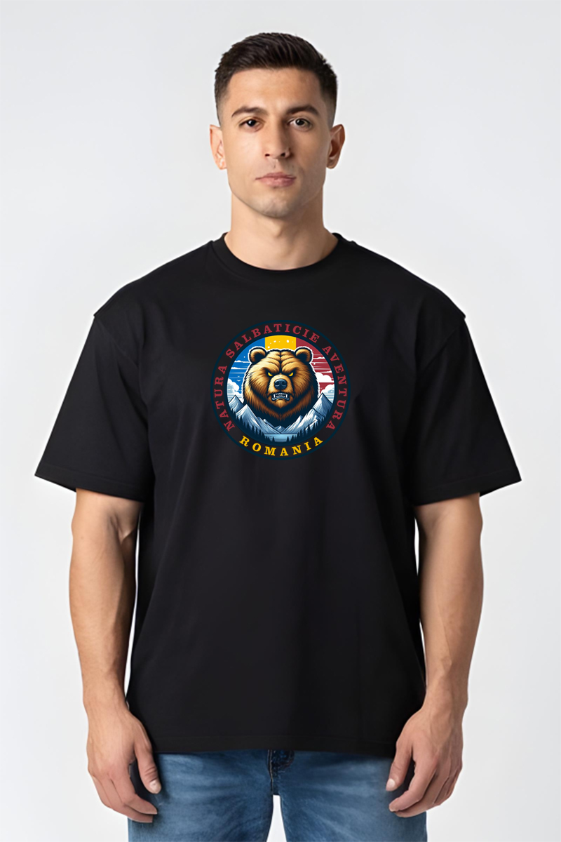 Tricou Oversize - Munții Romaniei - imagine 8