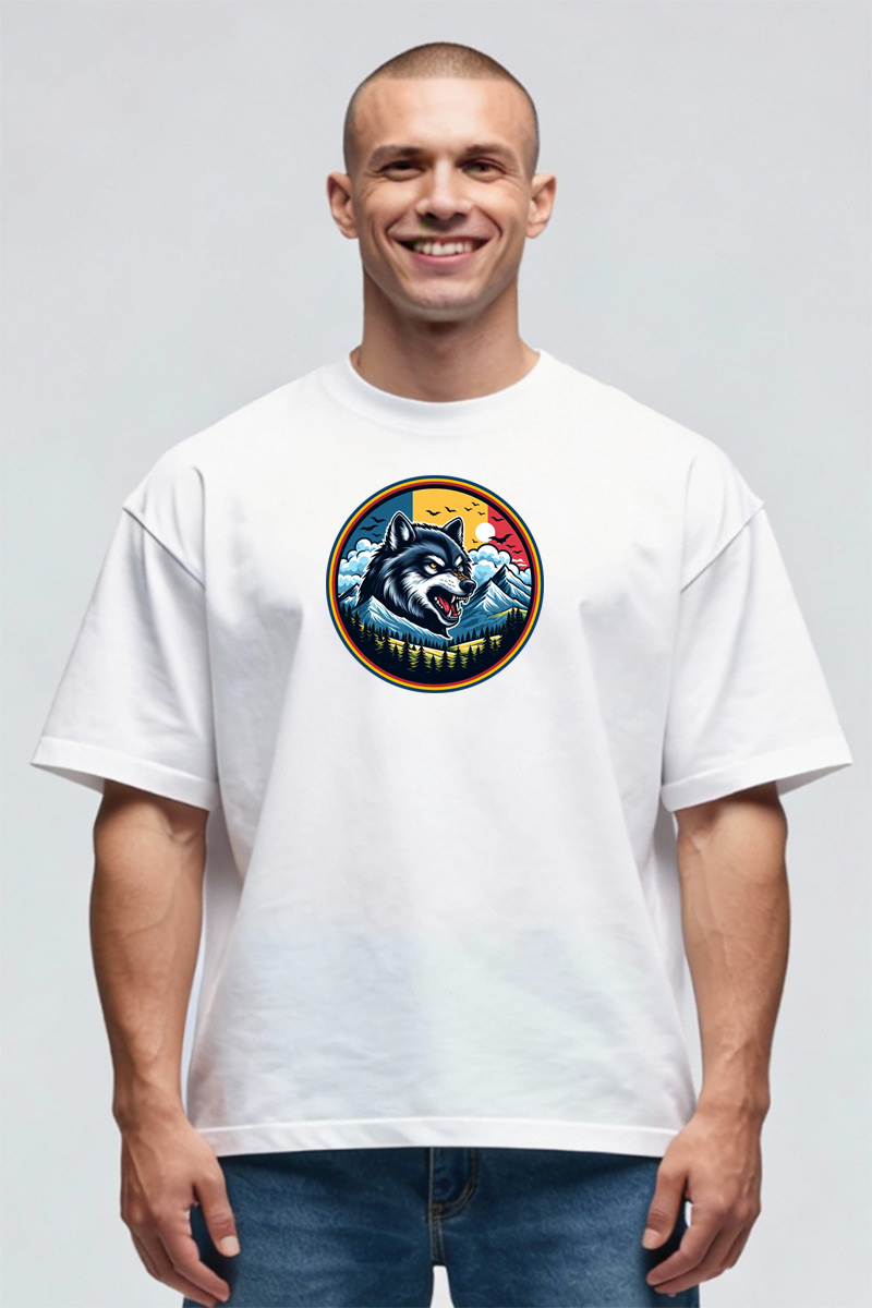 Tricou Oversize - Munții Romaniei - imagine 10