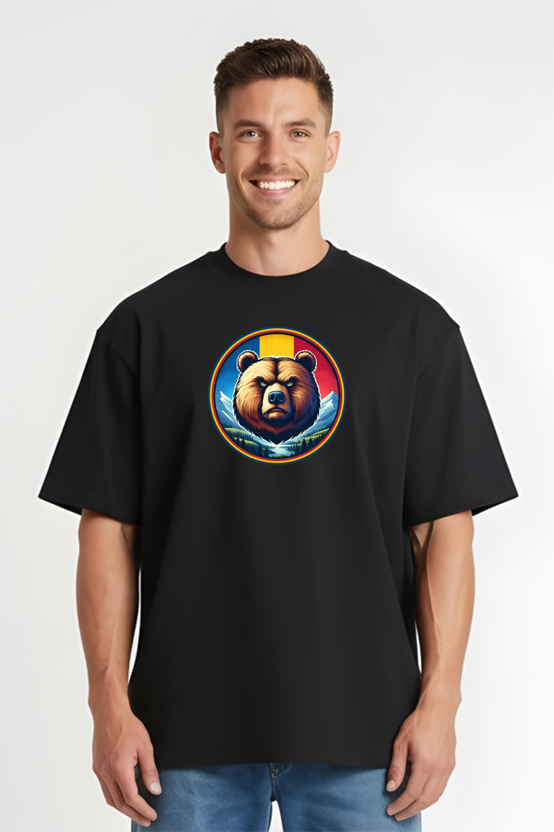 Tricou Oversize - Urs Tricolor - imagine 4