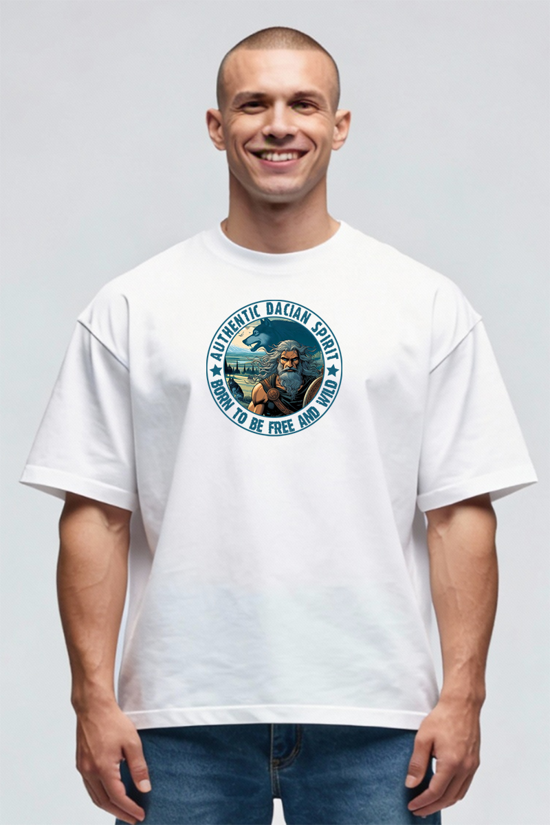 Tricou Oversize - Authentic Dacian Spirit