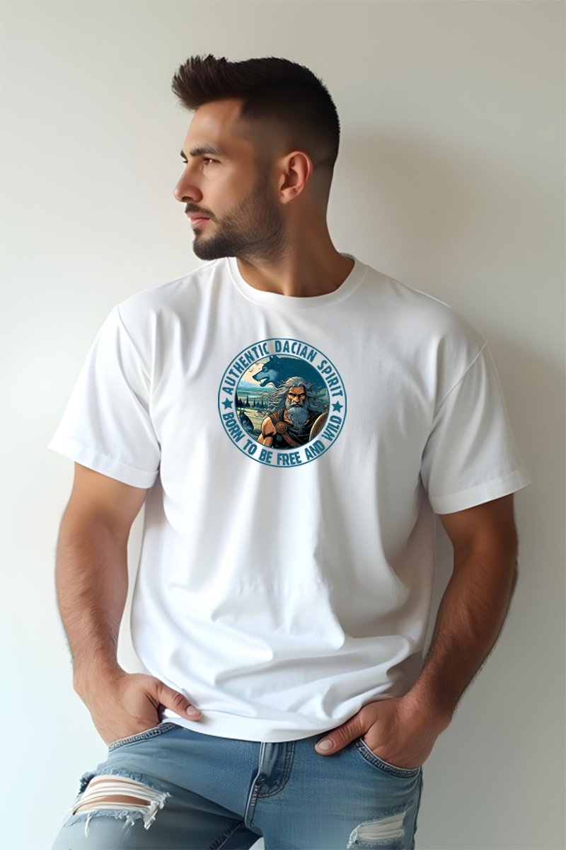 Tricou Oversize - Authentic Dacian Spirit - imagine 2