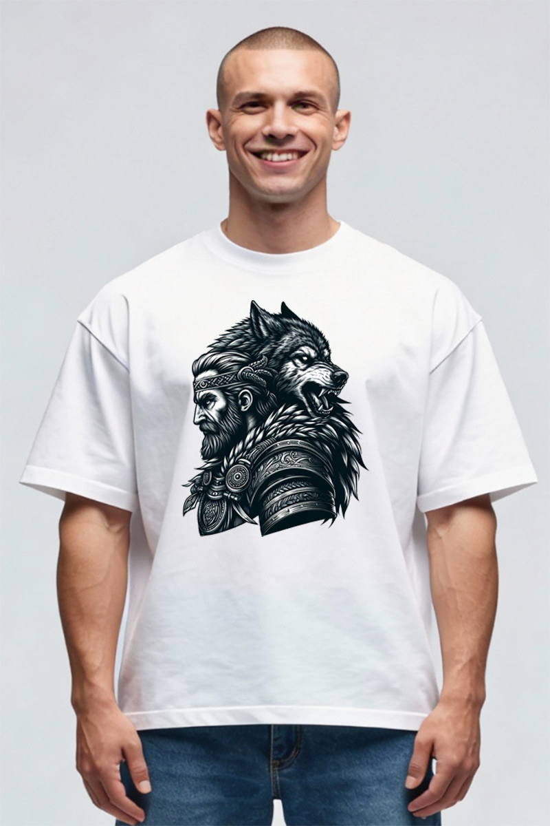 Tricou Oversize - Râzboinic Antic