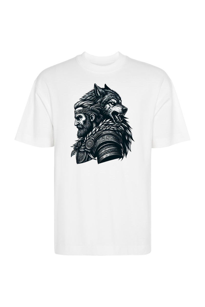 Tricou Oversize - Râzboinic Antic - imagine 3