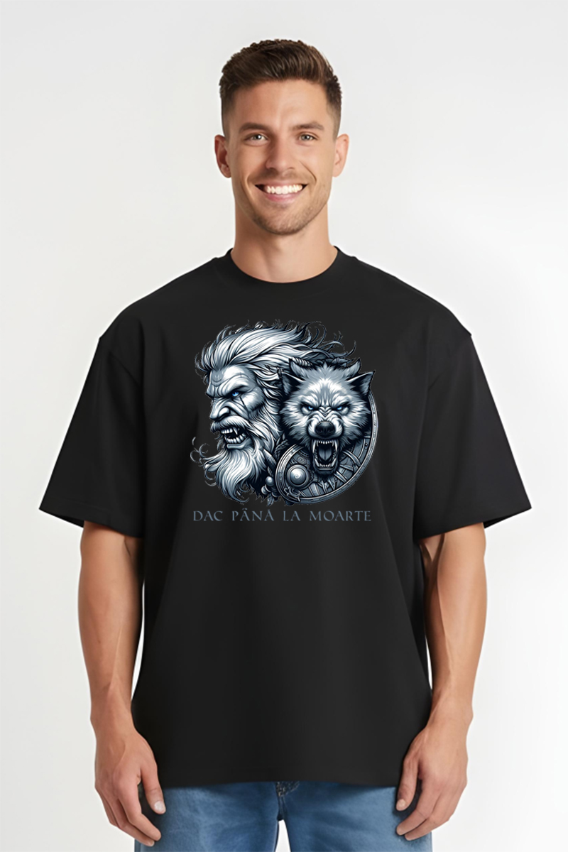 Tricou Oversize - Dac până la moarte - imagine 4