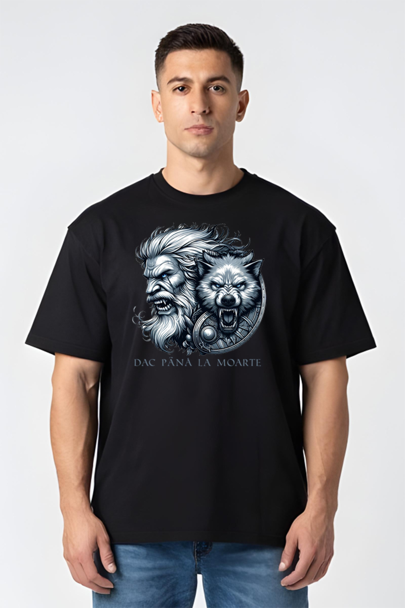 Tricou Oversize - Dac până la moarte - imagine 5
