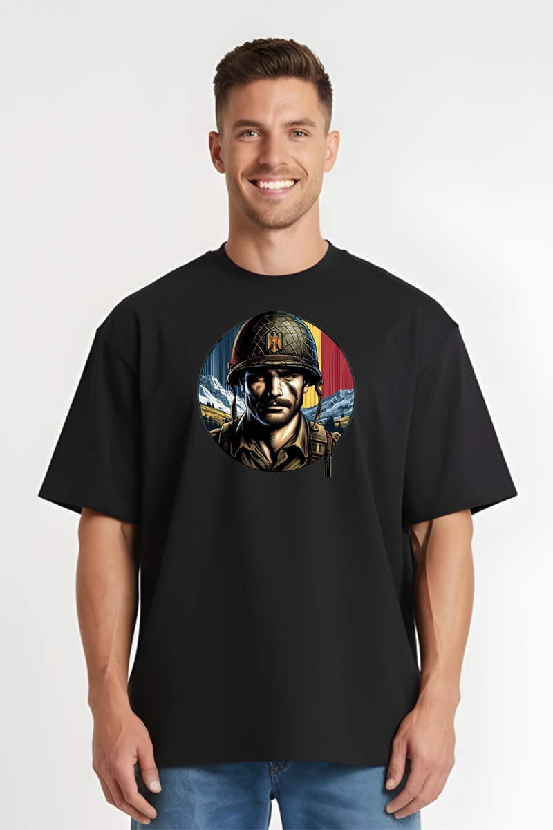 Tricou Oversize - Soldat Român - imagine 4