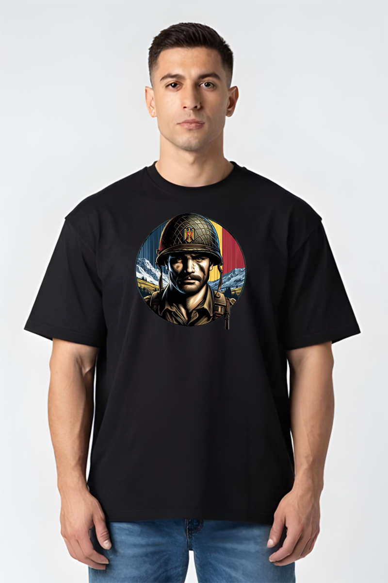 Tricou Oversize - Soldat Român - imagine 5