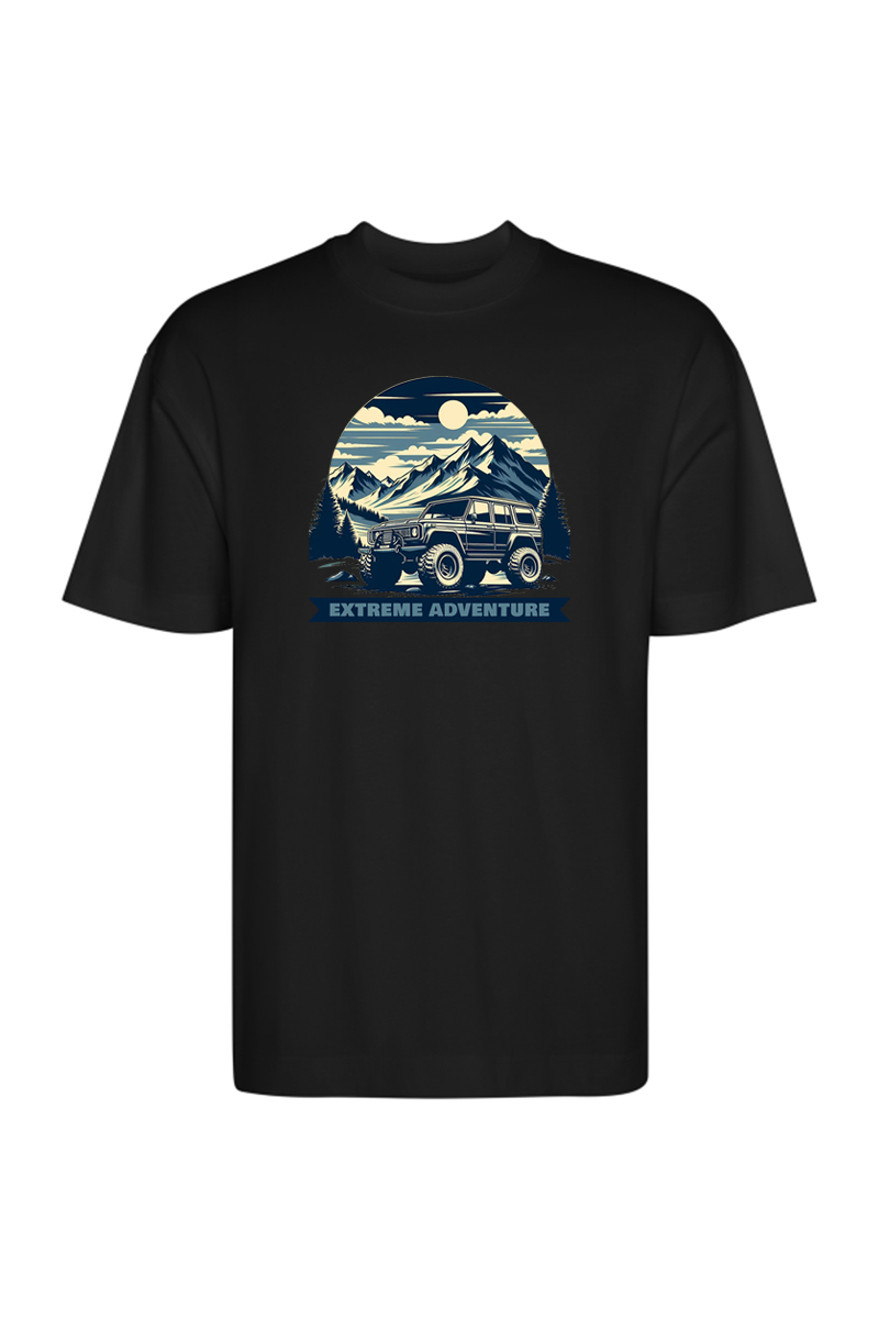 Tricou Oversize - Extreme Adventure - imagine 6