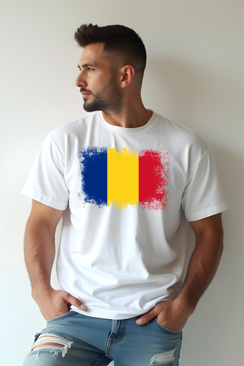 Tricou Oversize - Drapelul României - imagine 5