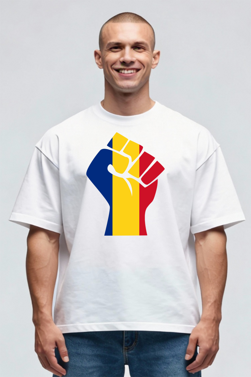 Tricou Oversize - Romanian Power - imagine 3