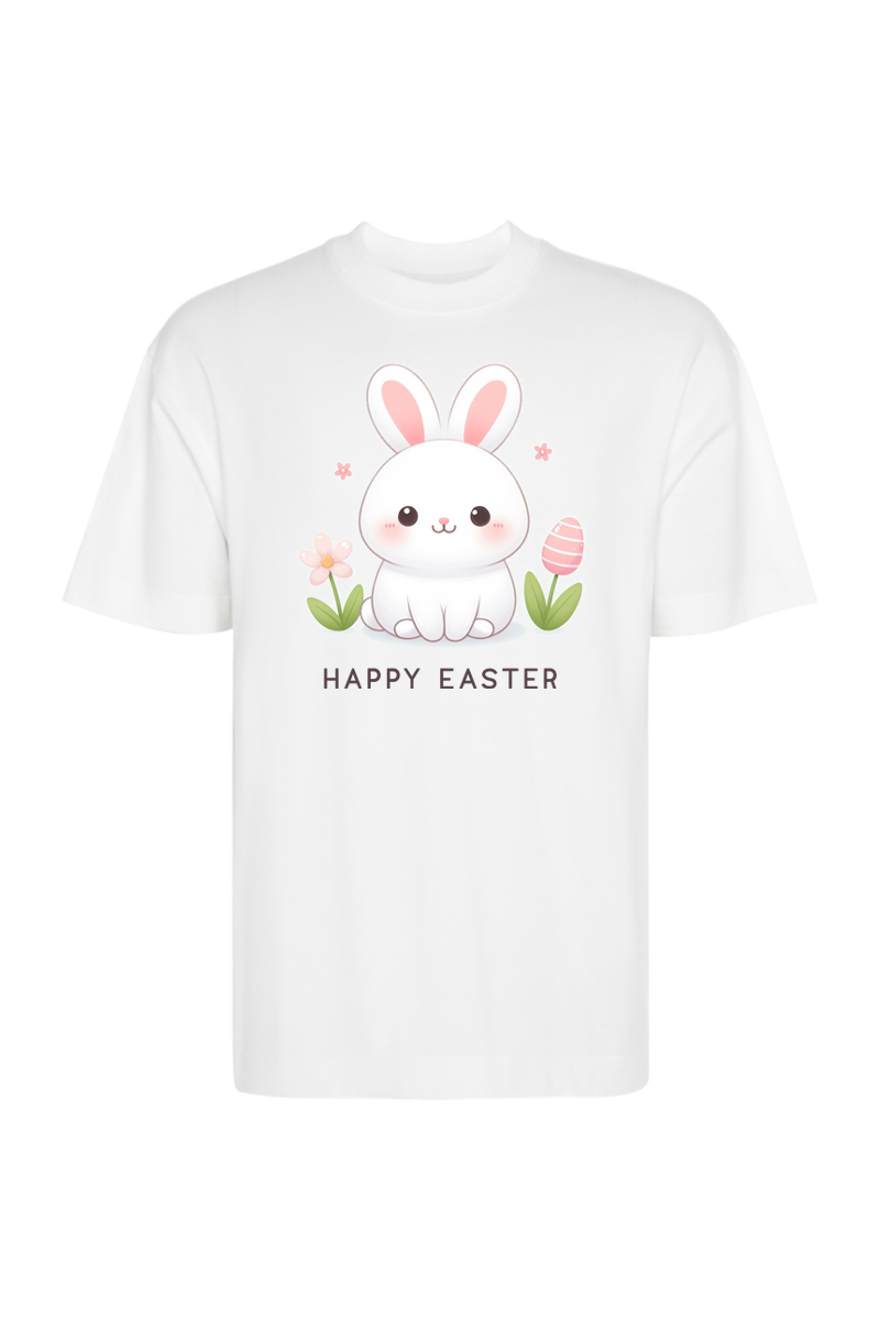 Tricou Oversize - Iepuraș de Paște - imagine 2