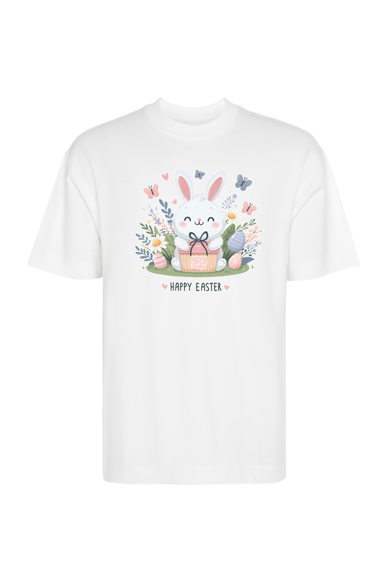 Tricou Oversize - Iepuraș de Paște - imagine 2
